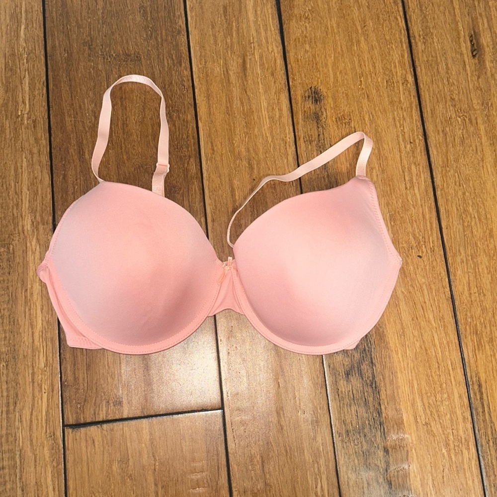 Blush pink wired bra